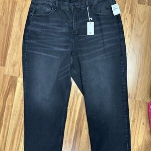 NWT Good American Good 90s Mid Rise Baggy Jeans - 16